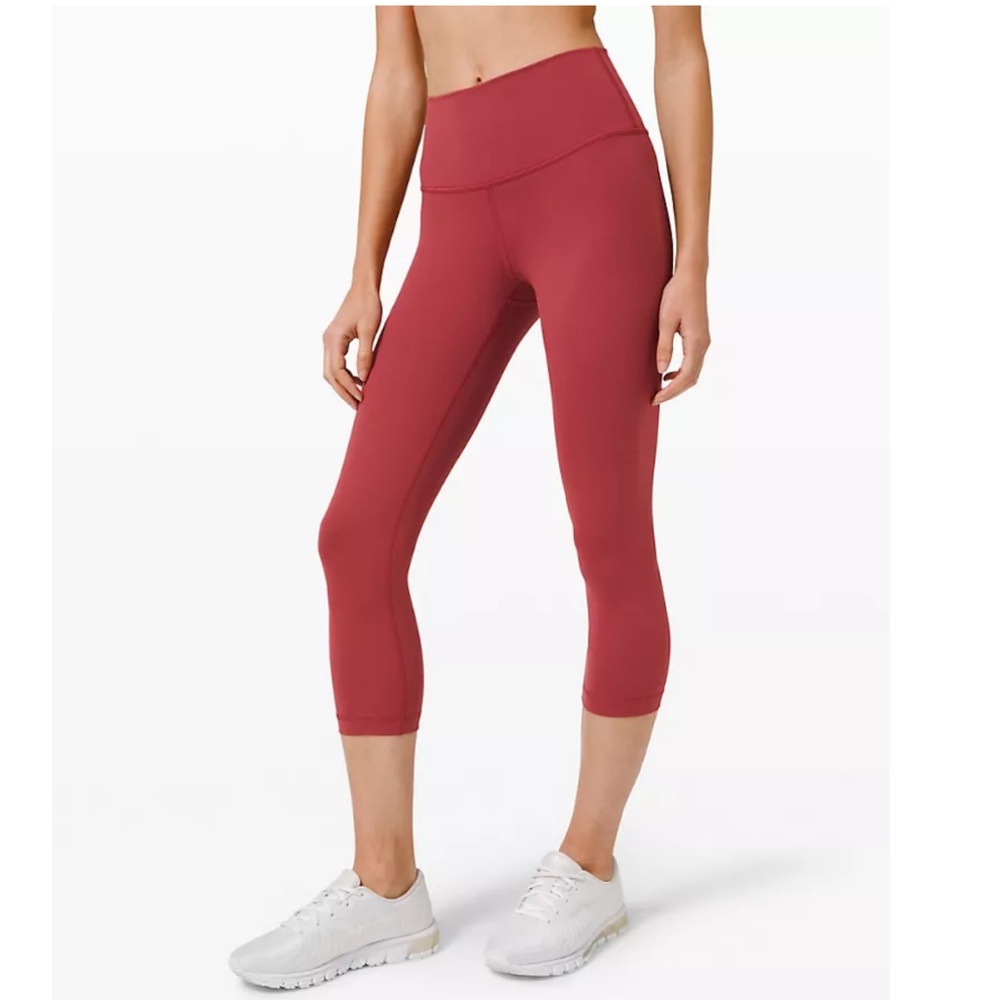 Lululemon Wunder Under High Rise Crop 21” NWOT